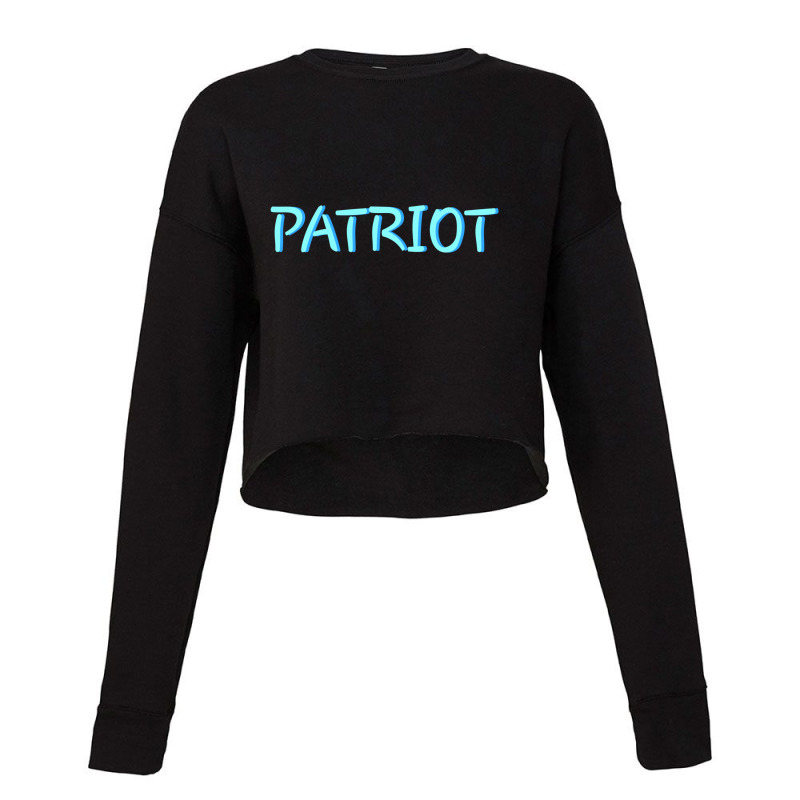 Patriot Cropped Sweater by Hiraved | Artistshot