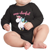 Type Onederful Shirt Type 1 Diabetes Awareness Uni Long Sleeve Baby Bodysuit | Artistshot