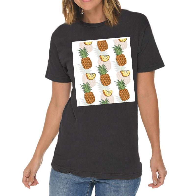 Pineapples In Hawaii  Pineapple At Sea Summer  Pin Vintage T-shirt | Artistshot