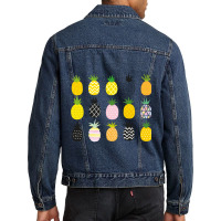 Set Of Cute Pineapple Men Denim Jacket | Artistshot