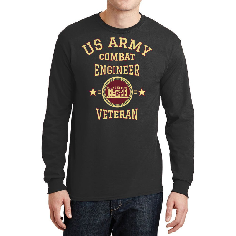 Us Army Combat Engineer Army Corps Of Engineers Gi Long Sleeve Shirts by karynadreck | Artistshot