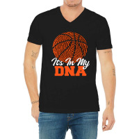 Its In My Dna Basketball Player Ball Game Trainer V-neck Tee | Artistshot