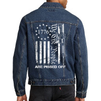 We The People Are Pissed Off   Ar15 Pro Gun Rights Men Denim Jacket | Artistshot