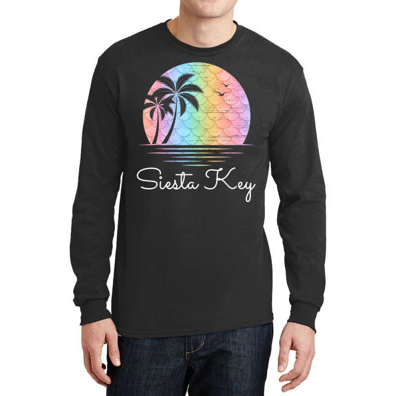 Siesta Key Florida Vacation Beach Island Family Gr Long Sleeve Shirts by genousuv | Artistshot