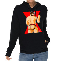 Adam Likes Jockstraps   Red Lightweight Hoodie | Artistshot