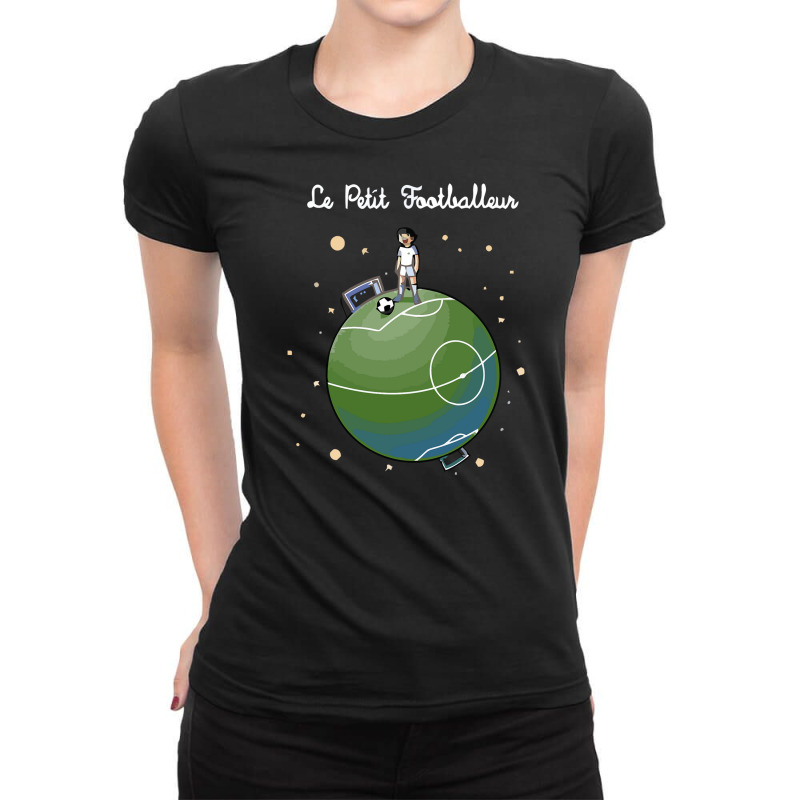 Le Petit Footballeur Ladies Fitted T-Shirt by Ronz | Artistshot