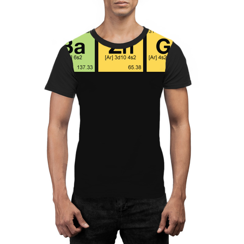 Ba Zn Ga!   Periodic Elements Scramble 1 Graphic T-shirt by venooskafilav | Artistshot