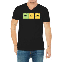 Ba Zn Ga!   Periodic Elements Scramble 1 V-neck Tee | Artistshot