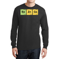 Ba Zn Ga!   Periodic Elements Scramble 1 Long Sleeve Shirts | Artistshot