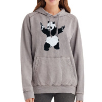 Banksy Panda With Guns Vintage Hoodie | Artistshot