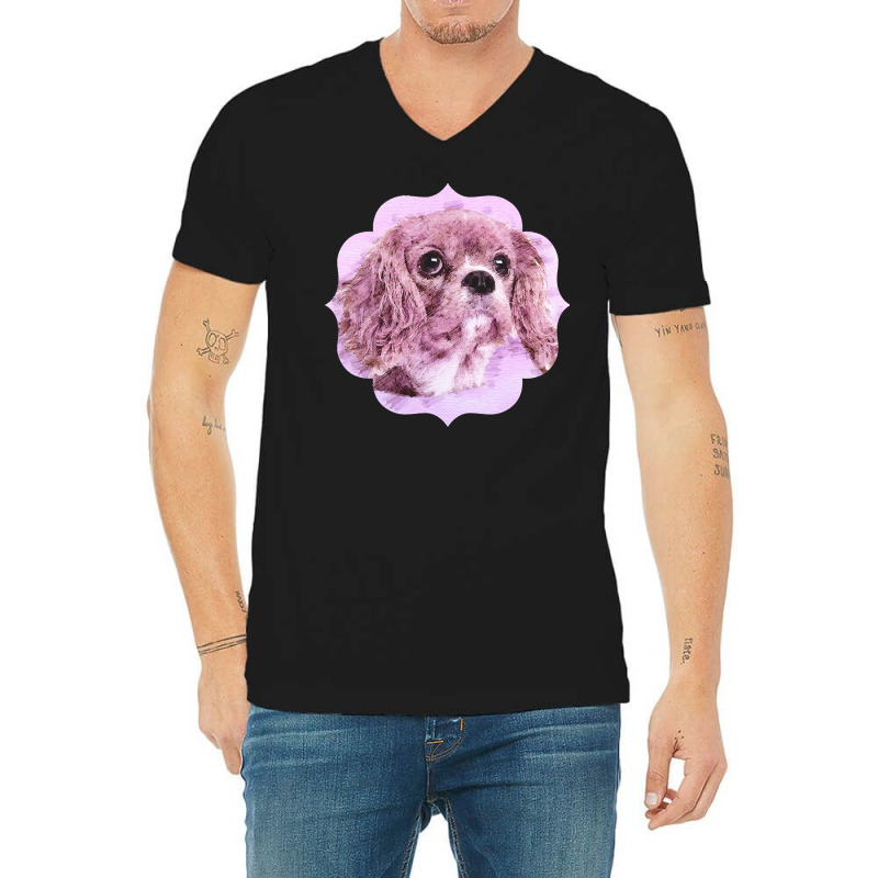 Cavalier King Charles Spaniel T  Shirt Cavalier King Charles Spaniel T V-neck Tee | Artistshot