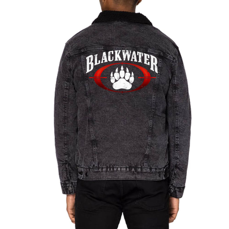 Blackwater Security Unisex Sherpa-Lined Denim Jacket by venooskafilav | Artistshot