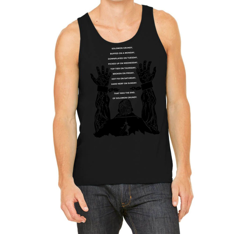 Buffed On A Monday Tank Top by venooskafilav | Artistshot