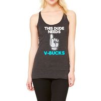 Will Work For Bucks Funny V Gifts For Bucks Rpg Ga Racerback Tank | Artistshot