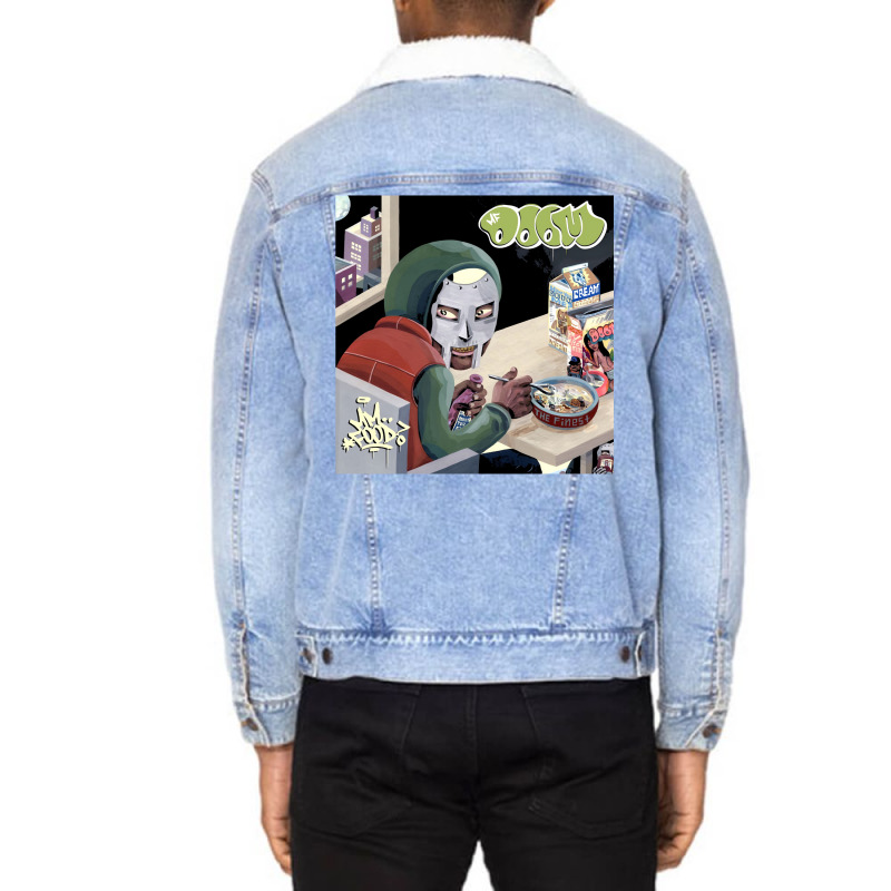 All Mf Mf Mf Mf Mf Mf Mf Mf Mf Mf Mf Mf Mf Mf Mf M Unisex Sherpa-Lined Denim Jacket by sukantotsonu | Artistshot