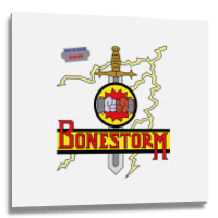 Bonestorm Metal Print Square | Artistshot