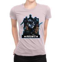 Cute Vigilante Peacemaker Ladies Fitted T-shirt | Artistshot