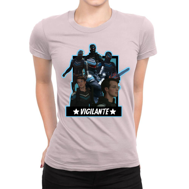 Cute Vigilante Peacemaker Ladies Fitted T-shirt | Artistshot