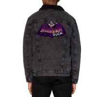 Darkwing Duck Crossover Symbol 1 Unisex Sherpa-lined Denim Jacket | Artistshot