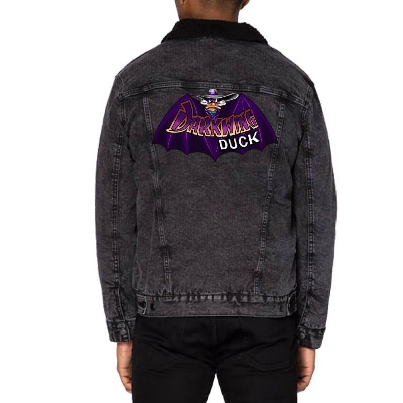 Darkwing Duck Crossover Symbol 1 Unisex Sherpa-Lined Denim Jacket by venooskafilav | Artistshot