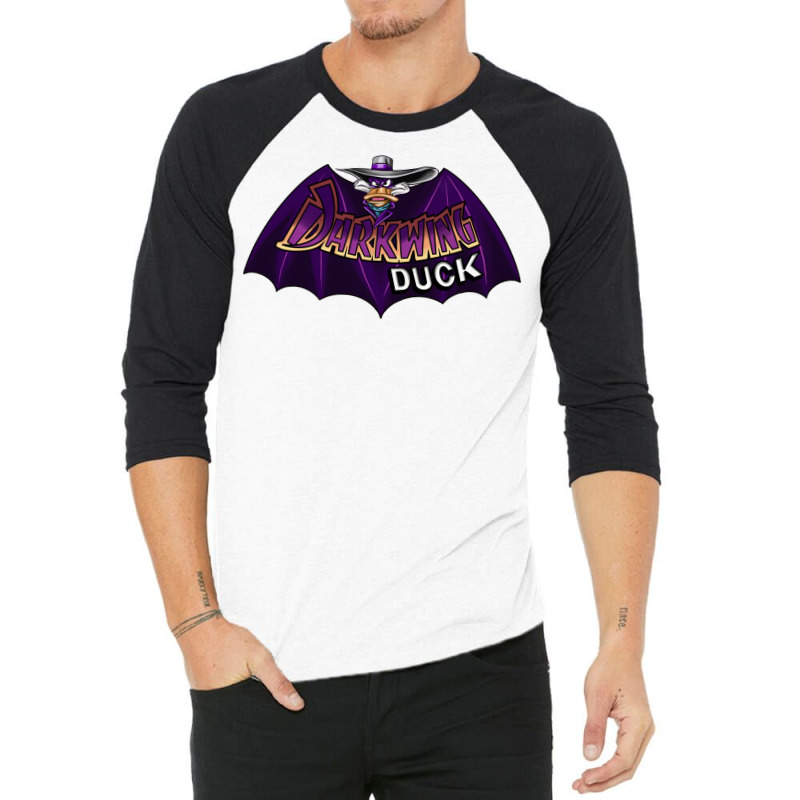 Darkwing Duck Crossover Symbol 1 3/4 Sleeve Shirt by venooskafilav | Artistshot