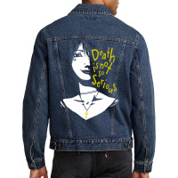 Death Is Not So Serious Men Denim Jacket | Artistshot