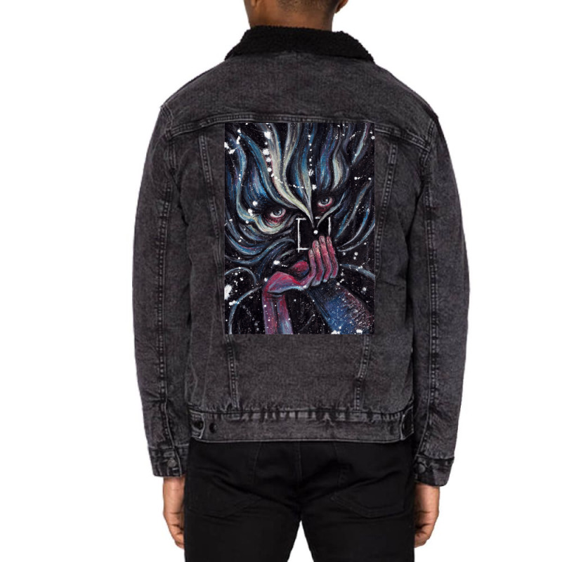 Disco Elysium Game Unisex Sherpa-Lined Denim Jacket by venooskafilav | Artistshot