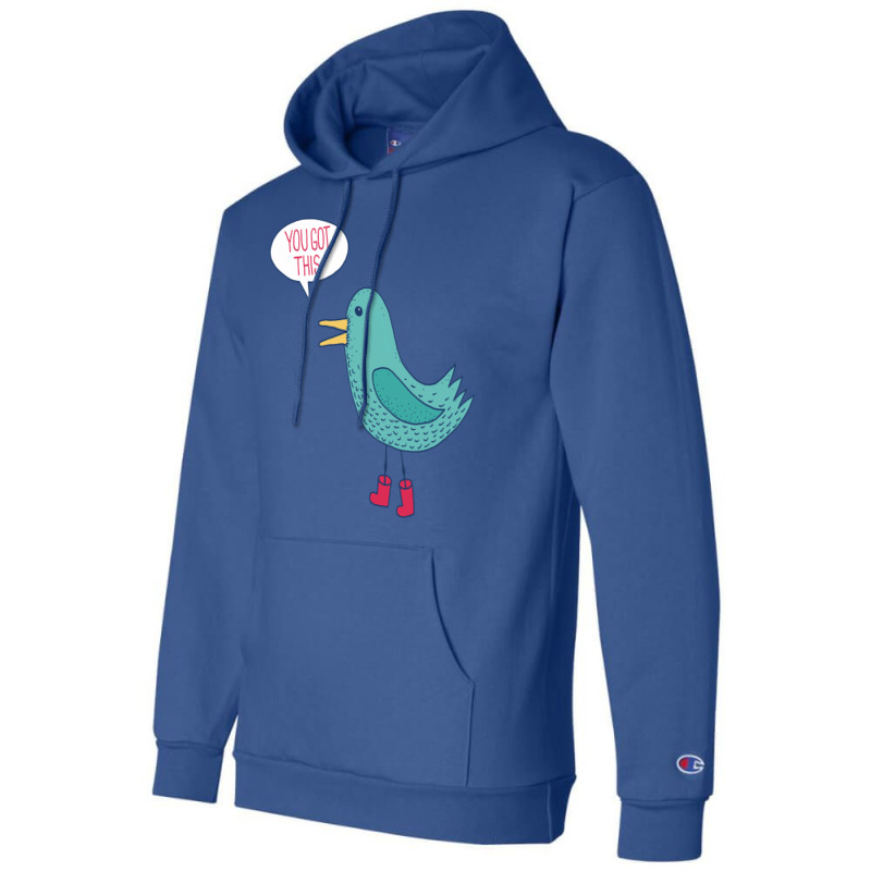 Emotional Support Duck Champion Hoodie by karumdiunyau | Artistshot