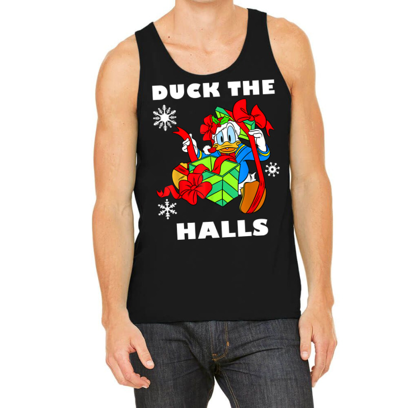 Duck The Halls Christmas Portrait Tank Top by venooskafilav | Artistshot