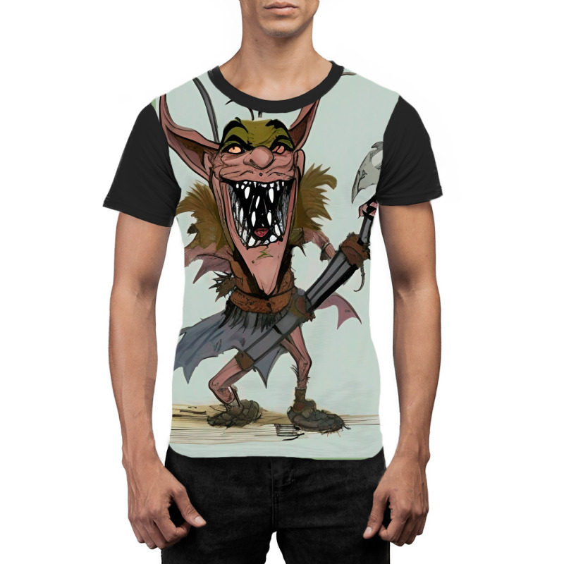 It's Goblin Time. Graphic T-shirt by ishaaqayanau | Artistshot