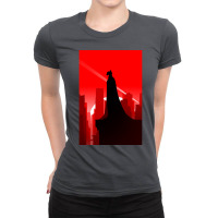 Gothic Rooftop Vigilante Ladies Fitted T-shirt | Artistshot