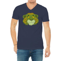 He Man Cringer Face V-neck Tee | Artistshot