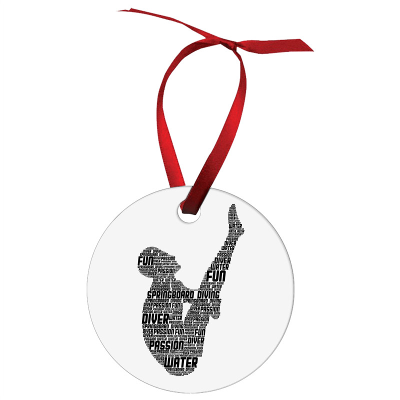 Springboard Diver Springboard Diving Platform Divi Ornament | Artistshot