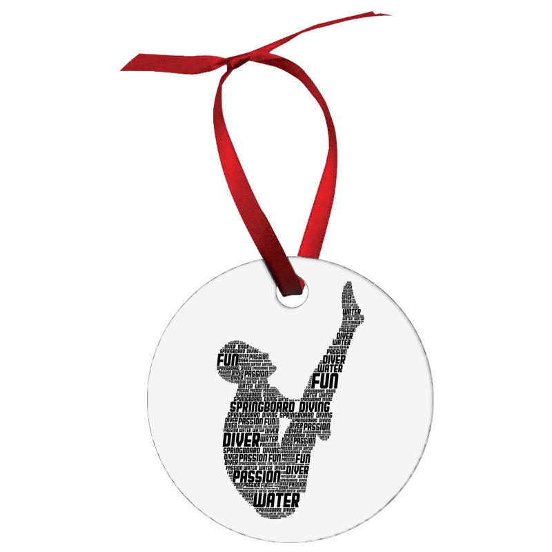 Springboard Diver Springboard Diving Platform Divi Ornament | Artistshot