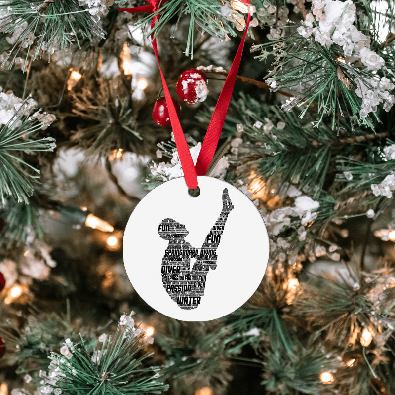 Springboard Diver Springboard Diving Platform Divi Ornament | Artistshot