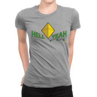 Hell Yeah   Kiteman  Supervillain Ladies Fitted T-shirt | Artistshot