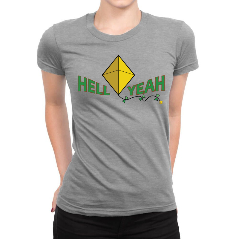 Hell Yeah   Kiteman  Supervillain Ladies Fitted T-Shirt by kuukuavaznysm | Artistshot