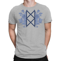 Bureau Of Balance Floral   Blue T-shirt | Artistshot