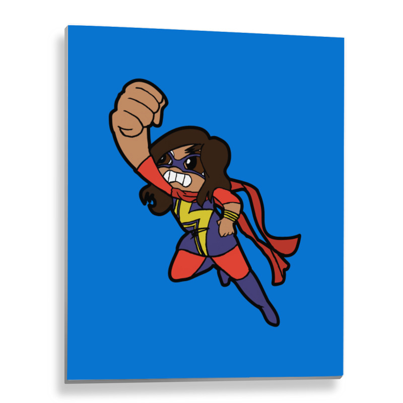 Kamala Khan Metal Print Vertical | Artistshot