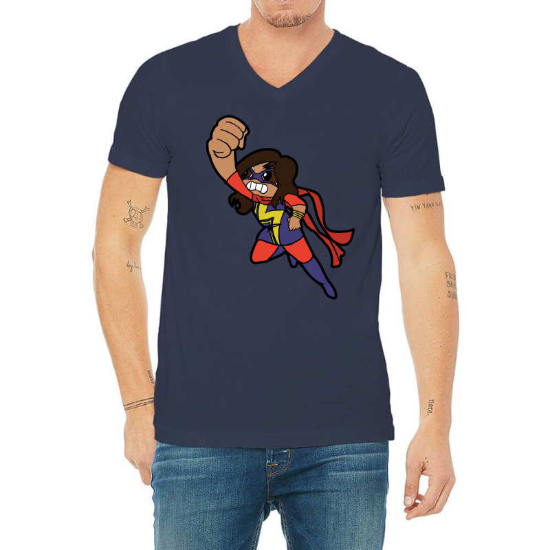 Kamala Khan V-neck Tee | Artistshot