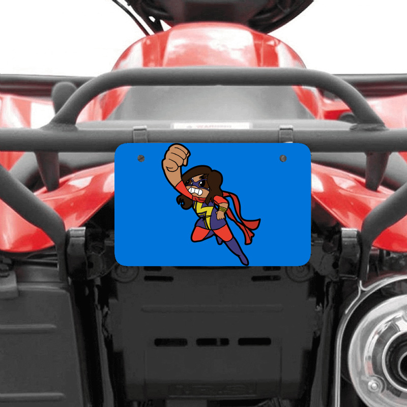 Kamala Khan Atv License Plate | Artistshot