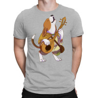 D&d Doggo   Beagle Bard T-shirt | Artistshot