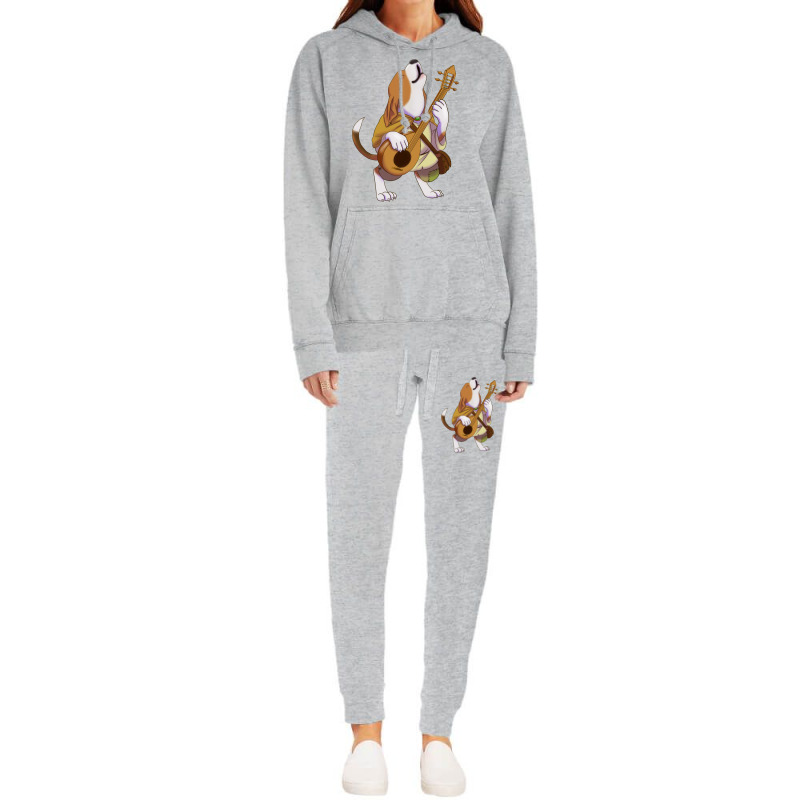 D&d Doggo   Beagle Bard Hoodie & Jogger Set | Artistshot