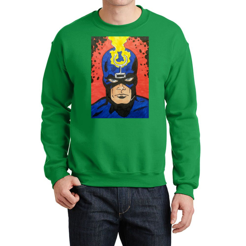 Black Bolt Inhumans Crewneck Sweatshirt | Artistshot