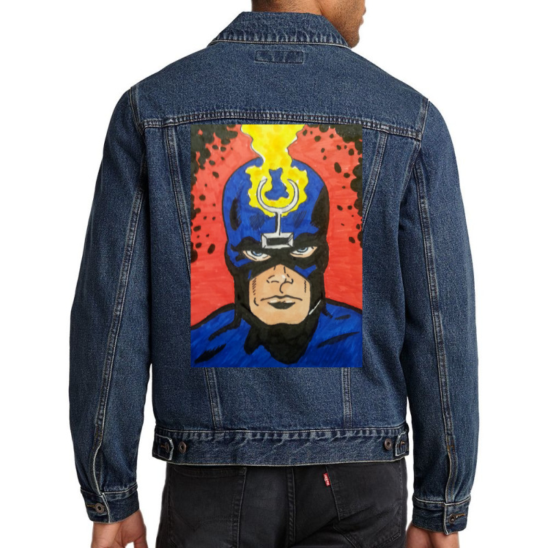 Black Bolt Inhumans Men Denim Jacket | Artistshot