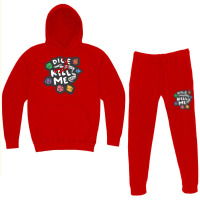 Dice Don't Kill Me Now   Wildflower Hoodie & Jogger Set | Artistshot