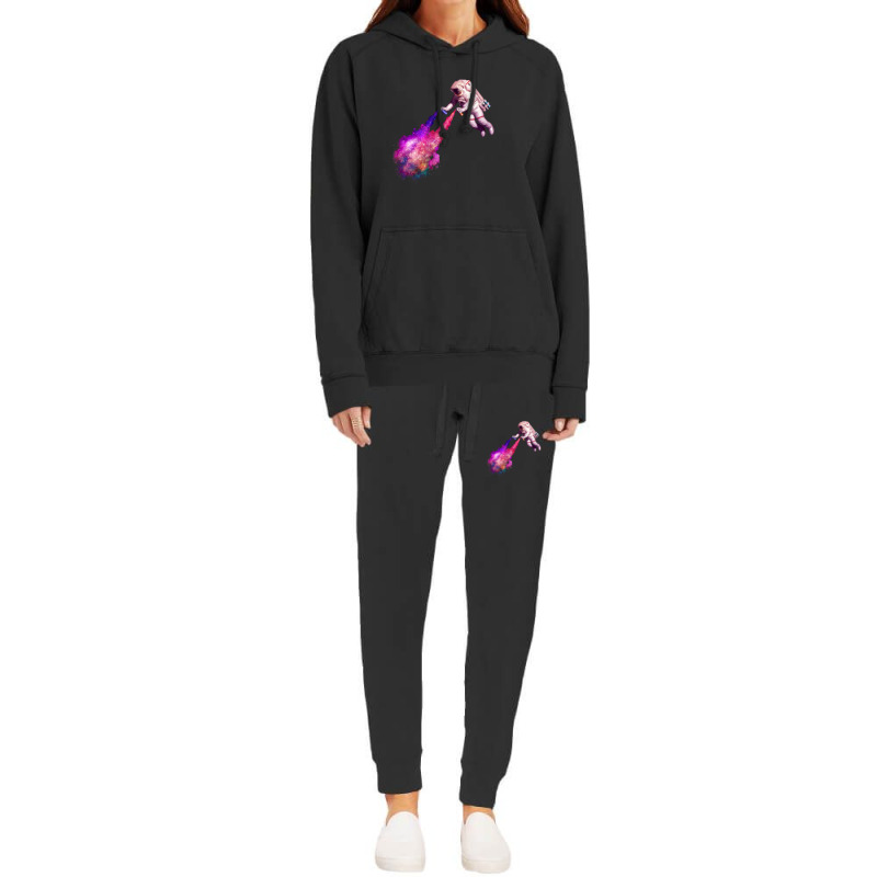 Shooting Stars - The Astronaut Artist Hoodie & Jogger Set | Artistshot