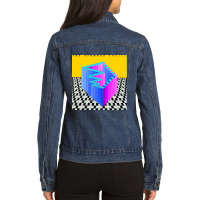 The Angles Ladies Denim Jacket | Artistshot