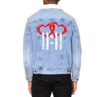 Twin Flame Soul Mate 1111 Heart Eleven Tee Shirt T Unisex Sherpa-lined Denim Jacket | Artistshot