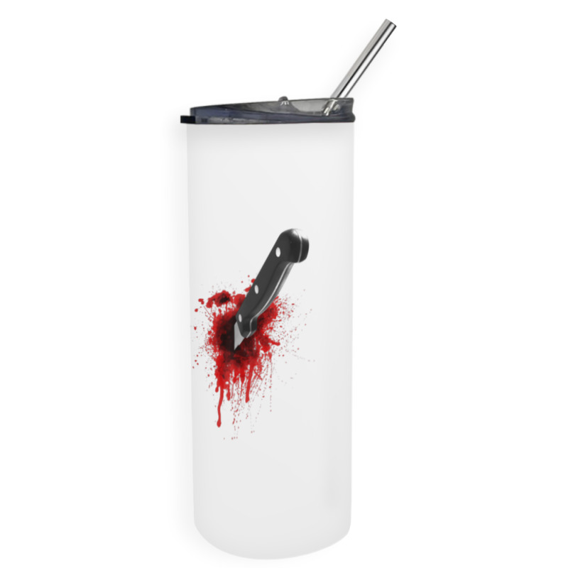 I'm Fine Bloody Halloween T Shirt Skinny Tumbler | Artistshot